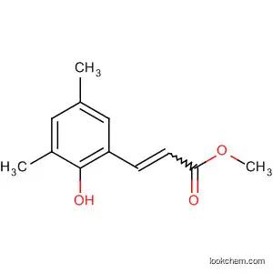 Molecular Structure of 178765-48-5 (2-Propenoic acid, 3-(2-hydroxy-3,5-dimethylphenyl)-, methyl ester)