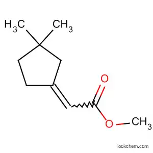 Molecular Structure of 178879-61-3 (Acetic acid, (3,3-dimethylcyclopentylidene)-, methyl ester)