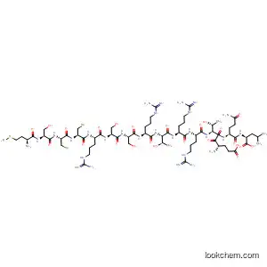 Molecular Structure of 180917-71-9 (L-Leucine,
L-methionyl-L-seryl-L-cysteinyl-L-cysteinyl-L-arginyl-L-seryl-L-seryl-L-arginyl
-L-threonyl-L-arginyl-L-arginyl-L-a-glutamyl-L-threonyl-L-glutaminyl-)