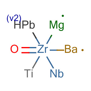 Molecular Structure of 183290-58-6 (Barium lead magnesium niobium titanium zirconium oxide)