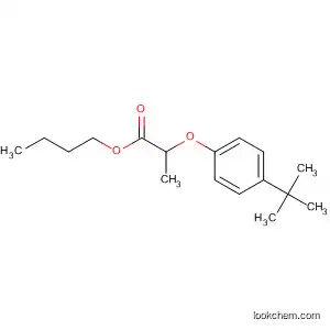 Molecular Structure of 197158-50-2 (Propanoic acid, 2-[4-(1,1-dimethylethyl)phenoxy]-, butyl ester, (2R)-)