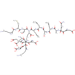 Molecular Structure of 197170-01-7 (L-Lysine,
L-lysyl-L-methionyl-L-threonyl-L-a-glutamyl-L-a-glutamyl-L-a-aspartyl-L-lys
yl-L-a-glutamyl-L-asparaginyl-L-alanyl-L-leucyl-L-seryl-L-leucyl-L-leucyl-L-a
-aspartyl-)