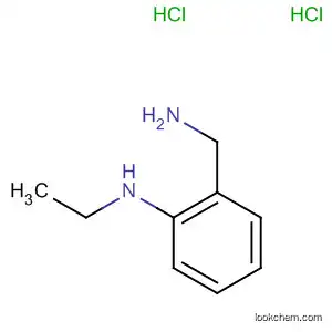 Molecular Structure of 197507-53-2 (Benzenemethanamine, 2-(ethylamino)-, dihydrochloride)