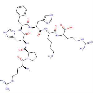 L-Arginine, L-arginyl-L-prolyl-L-histidyl-L-phenylalanyl-L-histidyl-L-lysyl-