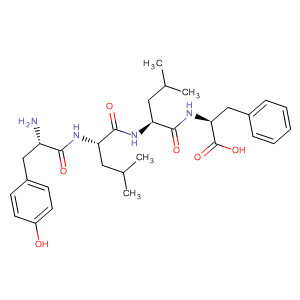Molecular Structure of 198333-53-8 (L-Phenylalanine, L-tyrosyl-L-leucyl-L-leucyl-)