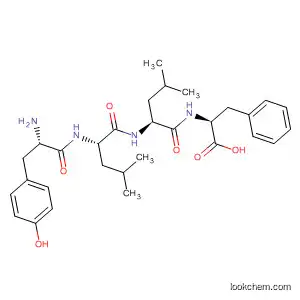 Molecular Structure of 198333-53-8 (L-Phenylalanine, L-tyrosyl-L-leucyl-L-leucyl-)