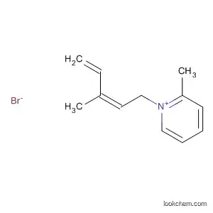 Molecular Structure of 198478-75-0 (Pyridinium, 2-methyl-1-[(2Z)-3-methyl-2,4-pentadienyl]-, bromide)