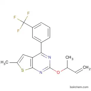 Thieno[2,3-d]pyrimidine,
2-(3-butenyloxy)-6-methyl-4-[3-(trifluoromethyl)phenyl]-