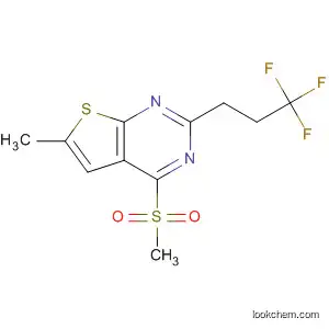 Thieno[2,3-d]pyrimidine,
6-methyl-4-(methylsulfonyl)-2-(3,3,3-trifluoropropyl)-