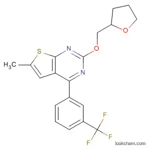 Thieno[2,3-d]pyrimidine,
6-methyl-2-[(tetrahydro-2-furanyl)methoxy]-4-[3-(trifluoromethyl)phenyl]-