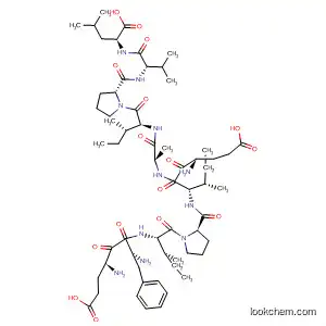 Molecular Structure of 682801-19-0 (L-Leucine,
L-a-glutamyl-L-phenylalanyl-L-isoleucyl-L-prolyl-L-a-glutamyl-L-isoleucyl-L-
alanyl-L-isoleucyl-L-prolyl-L-valyl-)