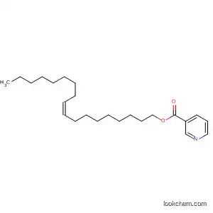 Molecular Structure of 78695-24-6 (3-Pyridinecarboxylic acid, (9Z)-9-octadecenyl ester)