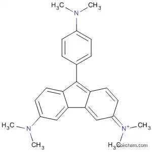 Molecular Structure of 78846-50-1 (Methanaminium,
N-[6-(dimethylamino)-9-[4-(dimethylamino)phenyl]-3H-fluoren-3-ylidene]
-N-methyl-)