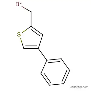 Molecular Structure of 79757-95-2 (Thiophene, 2-(bromomethyl)-4-phenyl-)