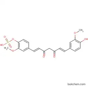 Molecular Structure of 339286-19-0 (Curcumin Sulfate Sodium Salt)