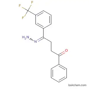 Molecular Structure of 391638-89-4 (1-Butanone, 1-phenyl-, [3-(trifluoromethyl)phenyl]hydrazone)