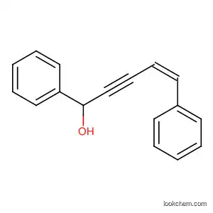 Molecular Structure of 39197-89-2 (Benzenemethanol, a-[(3Z)-4-phenyl-3-buten-1-ynyl]-)
