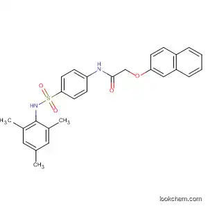 Molecular Structure of 431979-99-6 (N-{4-[(mesitylamino)sulfonyl]phenyl}-2-(2-naphthyloxy)acetamide)