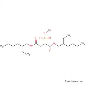 Molecular Structure of 51728-15-5 (Butanedioic acid, sulfo-, 1,4-bis(2-ethylhexyl) ester, copper salt)