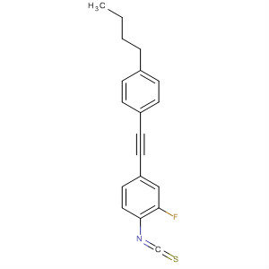 Benzene, 4-[(4-butylphenyl)ethynyl]-2-fluoro-1-isothiocyanato-
