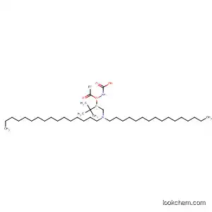 Molecular Structure of 596789-62-7 (Carbamic acid, [2-(dihexadecylamino)ethyl]-, 1,1-dimethylethyl ester)