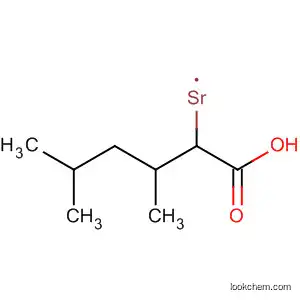Molecular Structure of 597543-29-8 (Hexanoic acid, 3,5-dimethyl-, strontium salt)