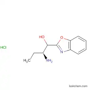 2-Benzoxazolemethanol, a-[(1S)-1-aminopropyl]-, monohydrochloride