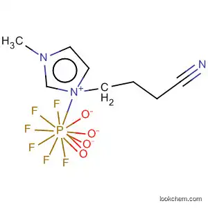 Molecular Structure of 683224-98-8 (1H-Imidazolium, 1-(3-cyanopropyl)-3-methyl-, hexafluorophosphate(1-))