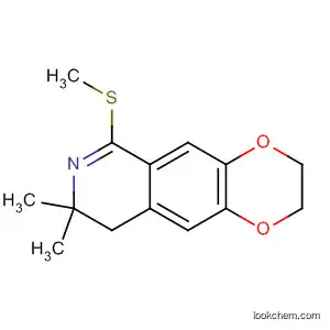 Molecular Structure of 695219-04-6 (1,4-Dioxino[2,3-g]isoquinoline,
2,3,8,9-tetrahydro-8,8-dimethyl-6-(methylthio)-)