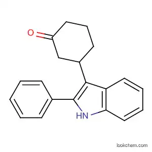 Molecular Structure of 729580-77-2 (Cyclohexanone, 3-(2-phenyl-1H-indol-3-yl)-)