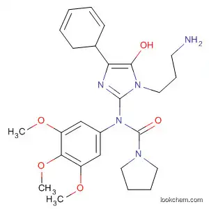 Pyrrolidine,
1-[[1-(3-aminopropyl)-2-[(3,4,5-trimethoxyphenyl)amino]-1H-benzimidaz
ol-6-yl]carbonyl]-