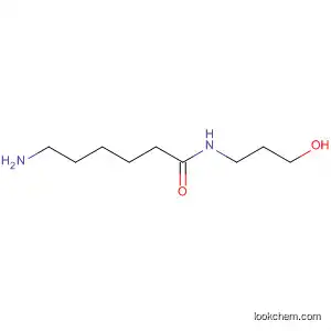 Molecular Structure of 763103-52-2 (Hexanamide, 6-amino-N-(3-hydroxypropyl)-)