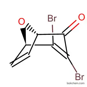 Molecular Structure of 777864-90-1 (8-Oxabicyclo[3.2.1]octa-3,6-dien-2-one, 3,4-dibromo-, (1S,5R)-)