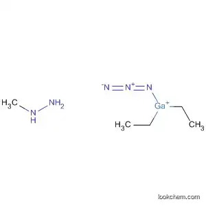 Molecular Structure of 782475-10-9 (Gallium, azidodiethyl-, compd. with methylhydrazine (1:1))