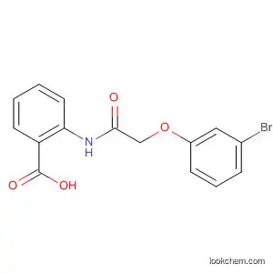 Molecular Structure of 782480-94-8 (Benzoic acid, 2-[[(3-bromophenoxy)acetyl]amino]-)