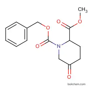1,2-Piperidinedicarboxylic acid, 5-oxo-, 2-methyl 1-(phenylmethyl) ester