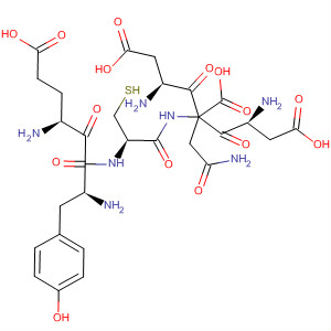 Molecular Structure of 799804-75-4 (L-Asparagine,
L-a-aspartyl-L-a-glutamyl-L-tyrosyl-L-cysteinyl-L-a-aspartyl-)