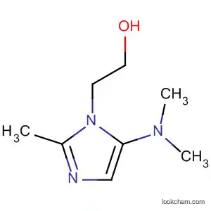Molecular Structure of 799813-79-9 (1H-Imidazole-1-ethanol, 5-(dimethylamino)-2-methyl-)