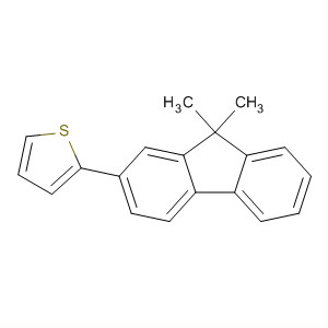 Molecular Structure of 799855-06-4 (Thiophene, 2-(9,9-dimethyl-9H-fluoren-2-yl)-)