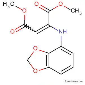 Molecular Structure of 801282-07-5 (2-Butenedioic acid, 2-(1,3-benzodioxol-4-ylamino)-, dimethyl ester)