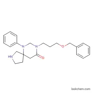 2,6,8-Triazaspiro[4.5]decan-9-one,
6-phenyl-8-[3-(phenylmethoxy)propyl]-