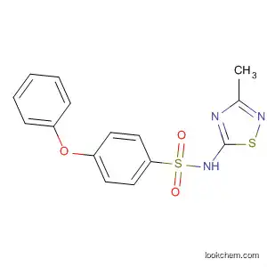 Benzenesulfonamide, N-(3-methyl-1,2,4-thiadiazol-5-yl)-4-phenoxy-