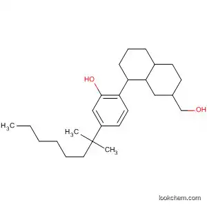 Molecular Structure of 803731-70-6 (2-Naphthalenemethanol,
8-[4-(1,1-dimethylheptyl)-2-hydroxyphenyl]decahydro-)