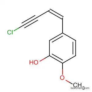 Phenol, 5-[(1Z)-4-chloro-1-buten-3-ynyl]-2-methoxy-