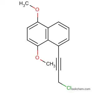 Naphthalene, 5-(3-chloro-1-propynyl)-1,4-dimethoxy-