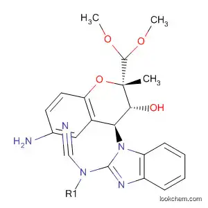Cyanamide,
[1-[(2S,3R,4S)-6-amino-2-(dimethoxymethyl)-3,4-dihydro-3-hydroxy-2-
methyl-2H-1-benzopyran-4-yl]-1H-benzimidazol-2-yl]-