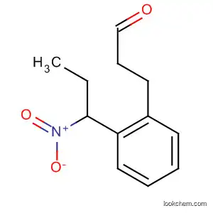 Benzenepropanal, b-(1-nitropropyl)-