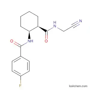 Benzamide,
N-[(1S,2R)-2-[[(cyanomethyl)amino]carbonyl]cyclohexyl]-4-fluoro-