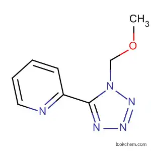 Molecular Structure of 807334-56-1 (Pyridine, 2-[1-(methoxymethyl)-1H-tetrazol-5-yl]-)