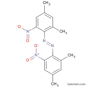 Molecular Structure of 811848-77-8 (Diazene, bis(2,4-dimethyl-6-nitrophenyl)-, (1E)-)